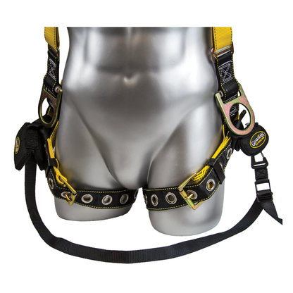 LEO trauma suspension straps packaged for safety harness fall protection relief.