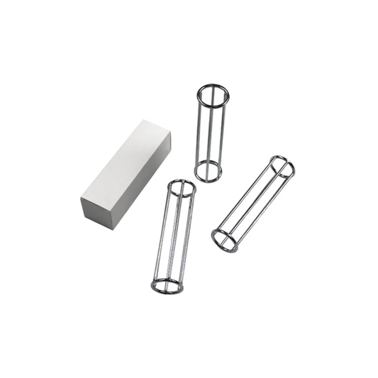 LEO stainless steel tubegauze metal applicator with an open cage framework for seamless tubular bandage dressing application