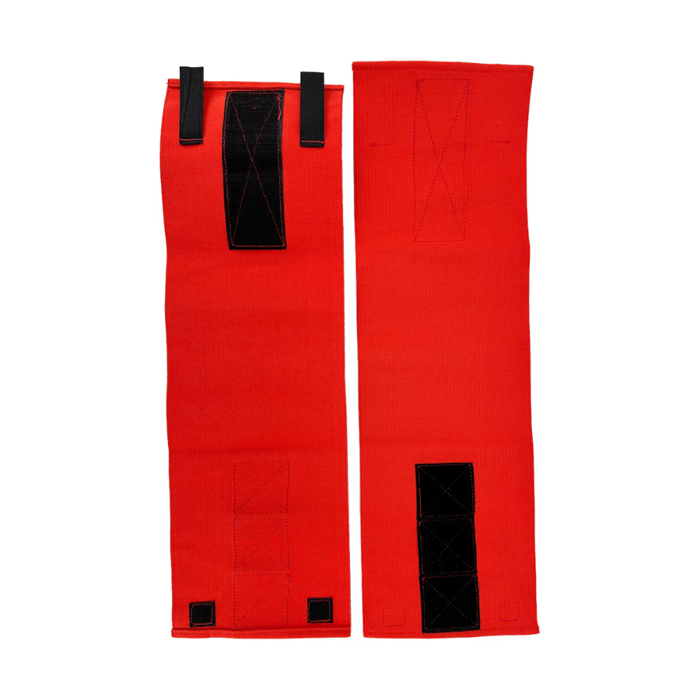 LEO Zap Straps Elastic 2-pack, adjustable blue medical fasteners for secure splinting, limb stabilization, and first aid support.