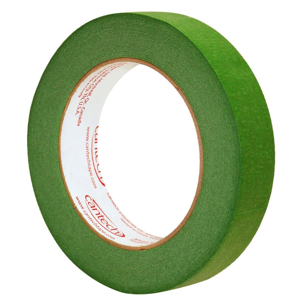 Cantech Green Premium Safe Tack Painters Masking Tape 109 Roll 