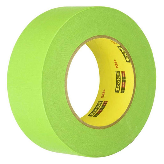 3M Scotch Green Performance Masking Tape 233+ Roll 48MM x 55M 6.7MIL