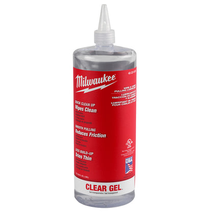 Milwaukee 48-22-4135 1 qt. Wire & Cable Pulling Clear Gel Lubricant