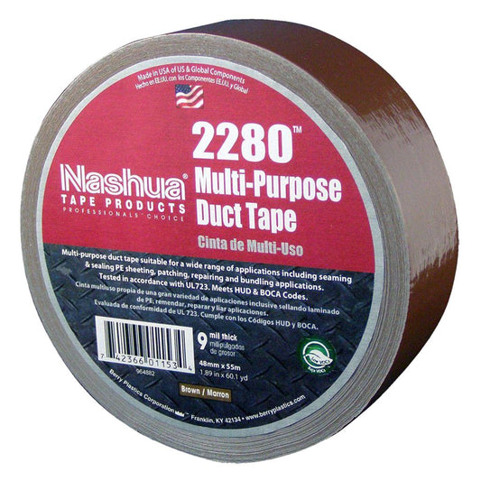 Nashua 2280 Brown Multi-Purpose Polyethylene Duct Tape 