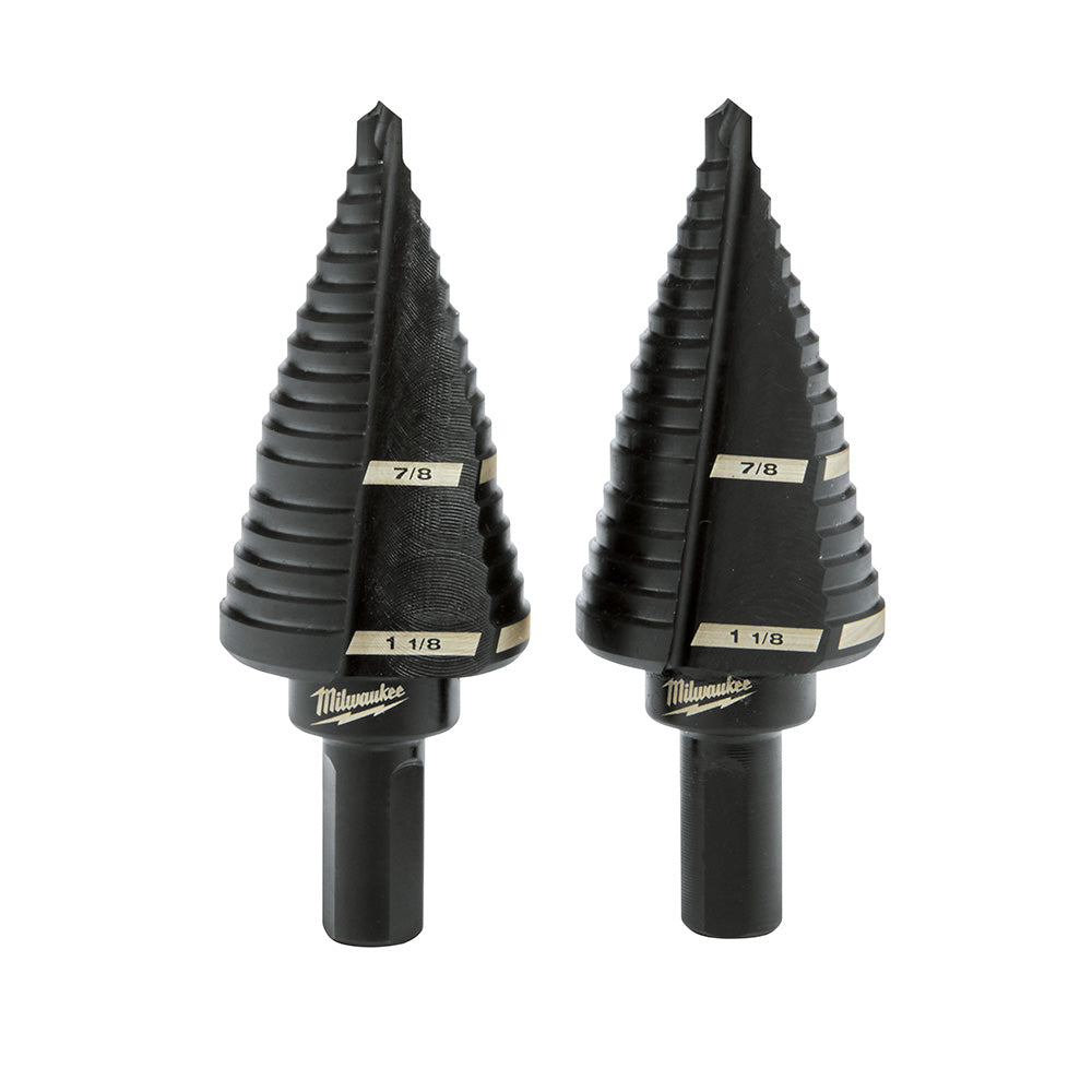 Milwaukee 48-89-9239 #9 Step Drill Bit (7/8in - 1-1/8in) - 2 Steps - 2pk