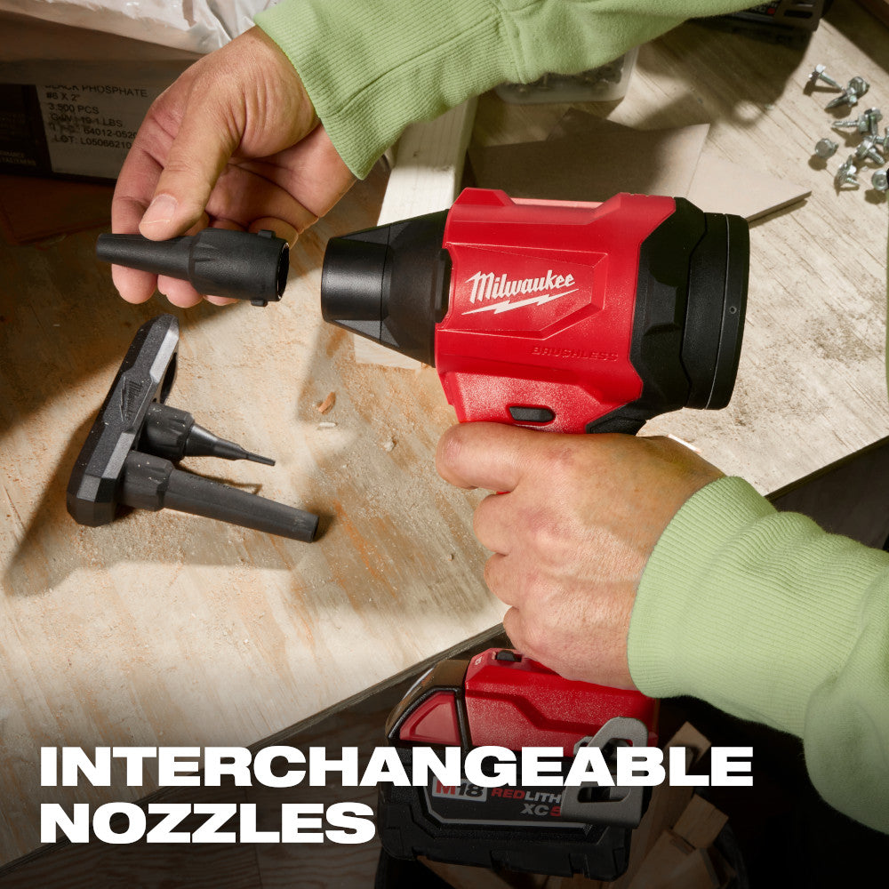 Milwaukee 0887-20 M18 Cordless Brushless Precision Blower (Tool Only)