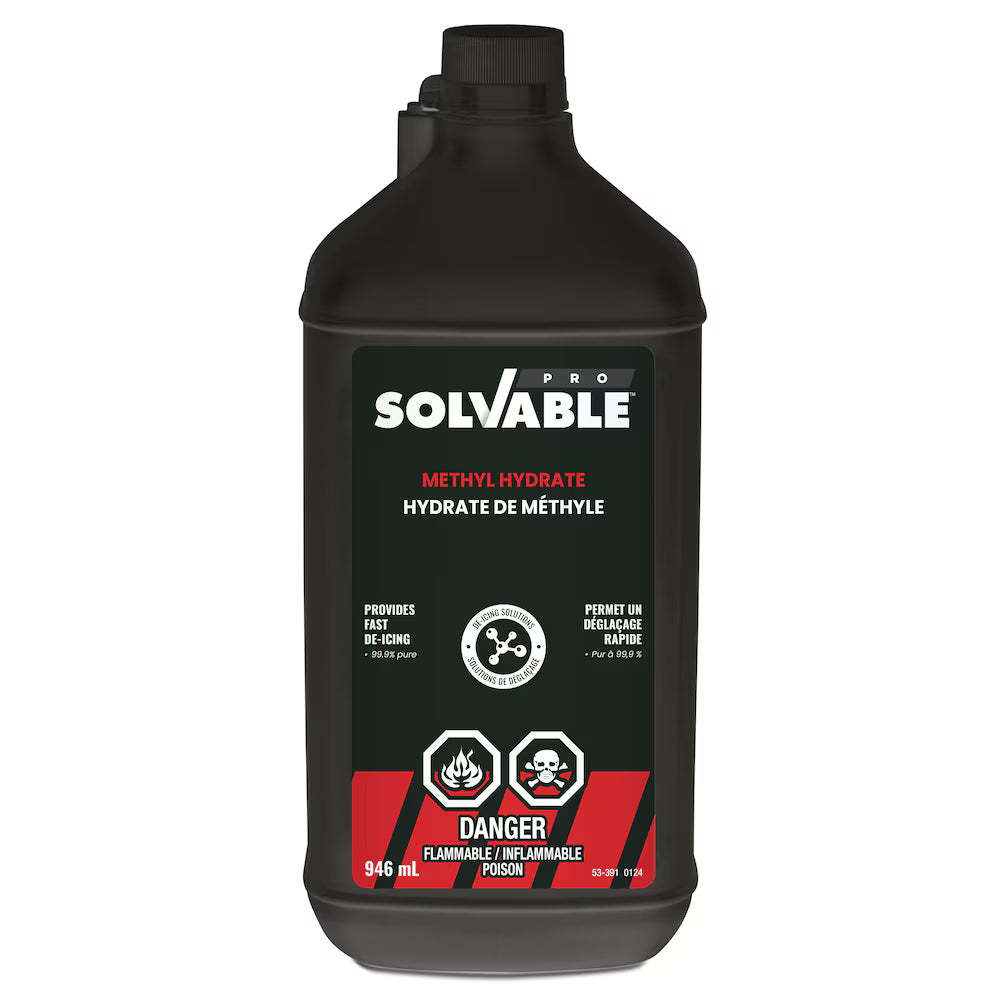 SOLVABLE PRO Methyl Hydrate 946mL – Professional Solvent