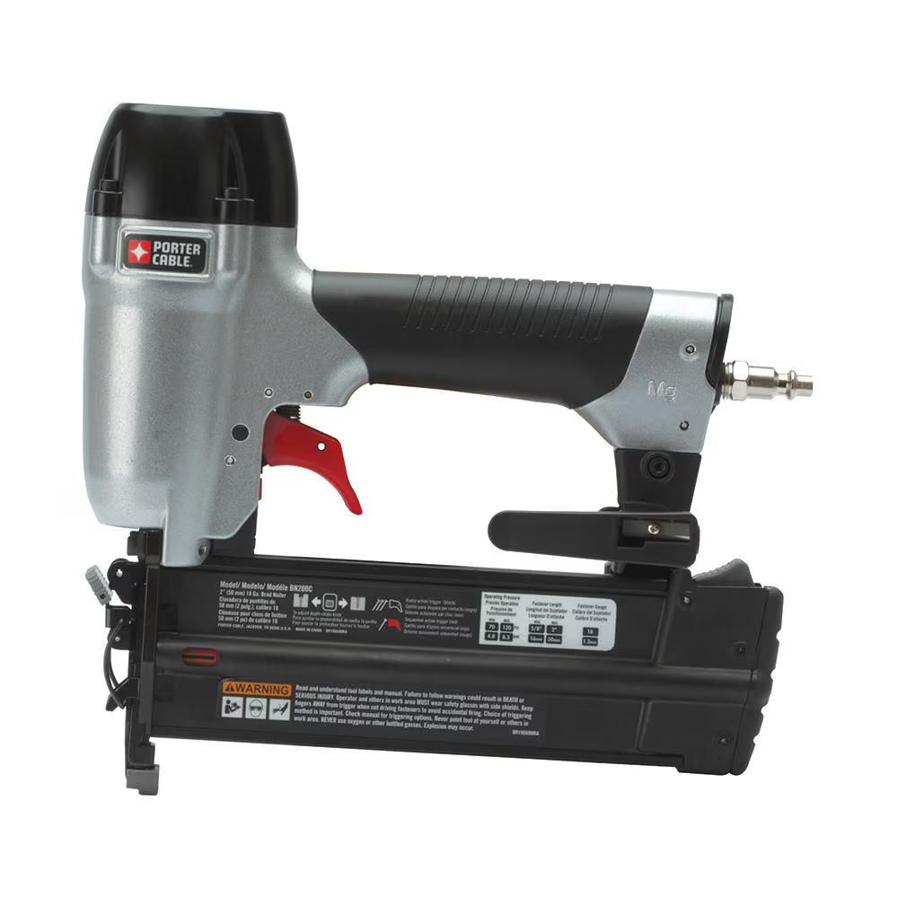PORTER-CABLE BN200C Pneumatic 18-Guage 2 in Brad Nailer Kit