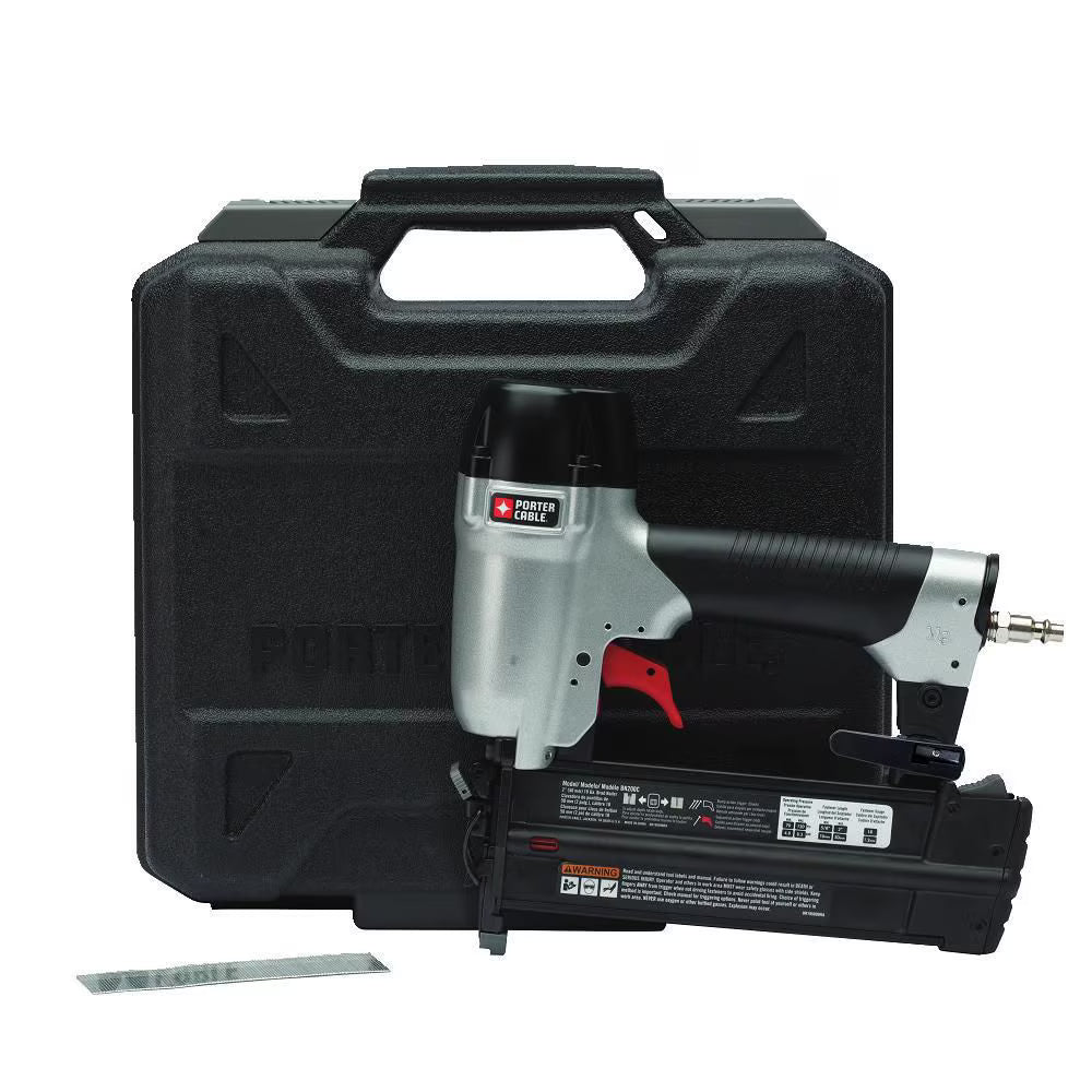 PORTER-CABLE BN200C Pneumatic 18-Guage 2 in Brad Nailer Kit