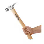 Stiletto TI14MC 14 oz. Titanium Milled Face Hammer with 18 in. Curved Hickory Handle
