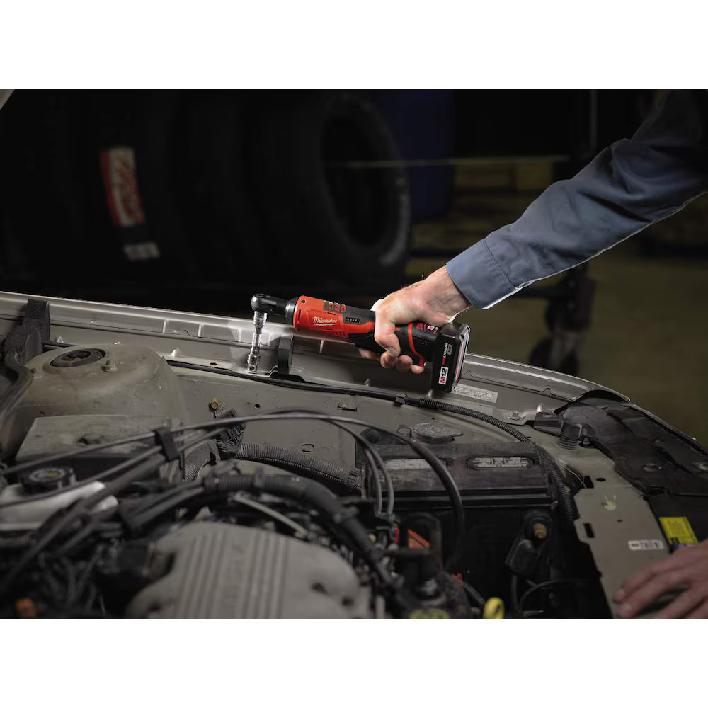 Milwaukee 2457-21 Tool M12 Cordless 3/8 Inch Ratchet Kit