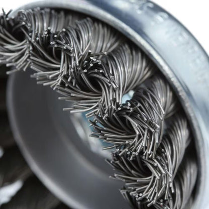 Milwaukee 48-52-5040 3in Carbon Steel Knot Wire Cup Brush