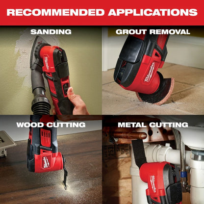 Milwaukee 2626-20 Tool M18 18-Volt Lithium-Ion Cordless Oscillating Multi-Tool (Tool-Only)