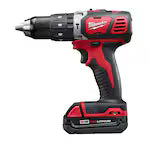 Milwaukee 2697-22CT Tool M18 18V Lithium-Ion Cordless Hammer Drill/Impact Driver Combo Kit (2-Tool) w/ (2) 1.5Ah Batteries
