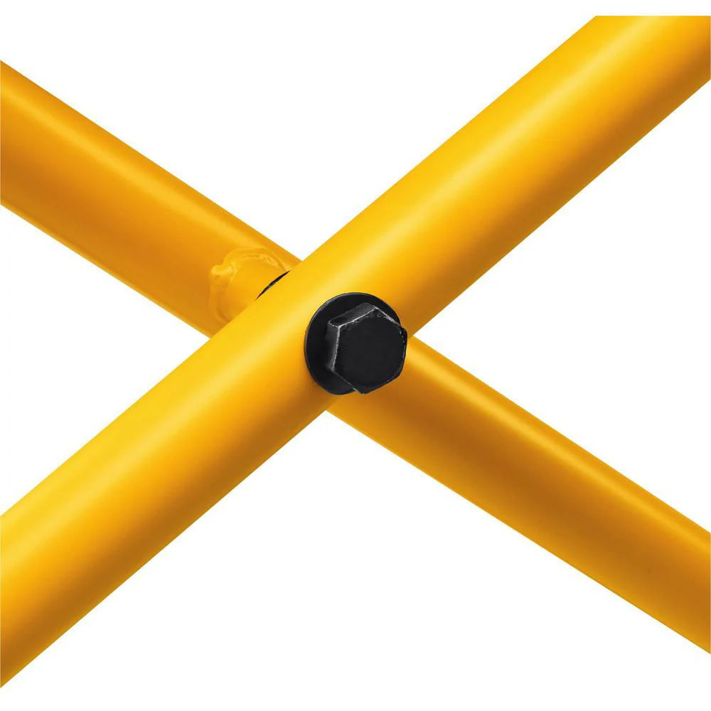 DEWALT DWX726 32 1/2-in x 60-in Rolling MITRE Saw Stand with 300 lbs. Capacity and 8 ft. Outfeed Support