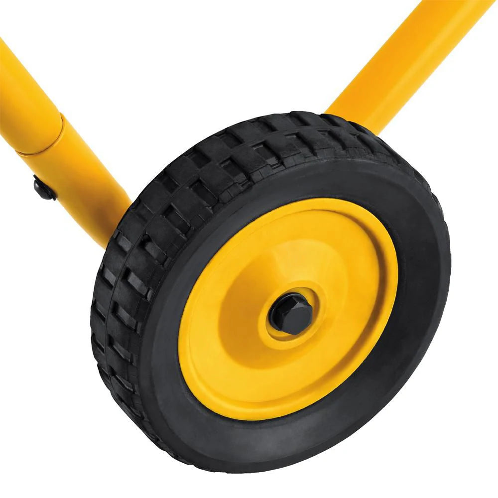 DEWALT DWX726 32 1/2-in x 60-in Rolling MITRE Saw Stand with 300 lbs. Capacity and 8 ft. Outfeed Support