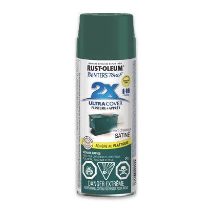 Rust-Oleum Painter's Touch 2X Ultra Cover Satin Seaside Spray Paint | 340 g
