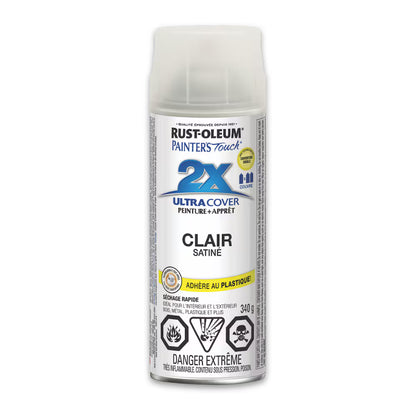 Rust-Oleum Painter's Touch 2X Ultra Cover Satin Seaside Spray Paint | 340 g