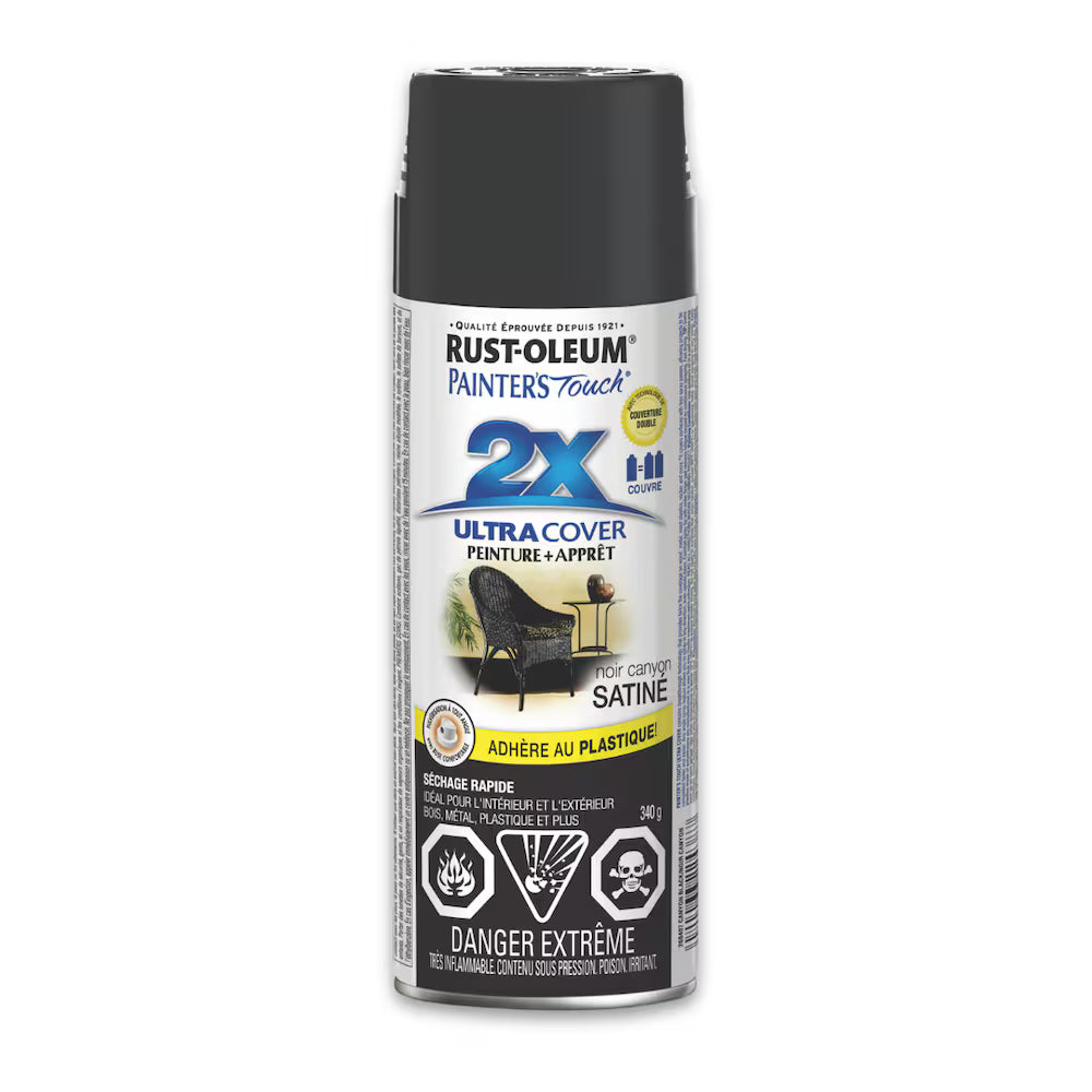 Rust-Oleum Painter's Touch 2X Ultra Cover Satin Seaside Spray Paint | 340 g