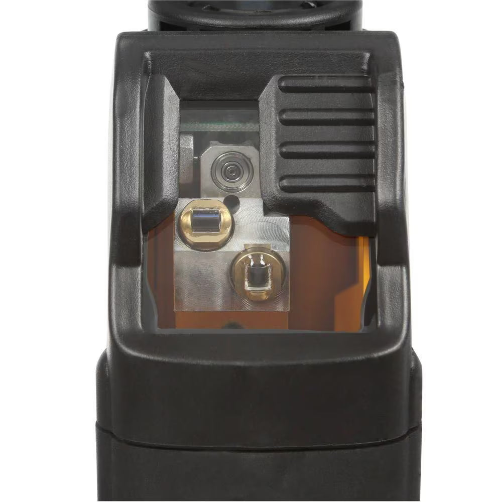 DEWALT DW088K 50/165 ft. Red Self-Leveling Cross Line Laser Level with (3) AA Batteries & Case