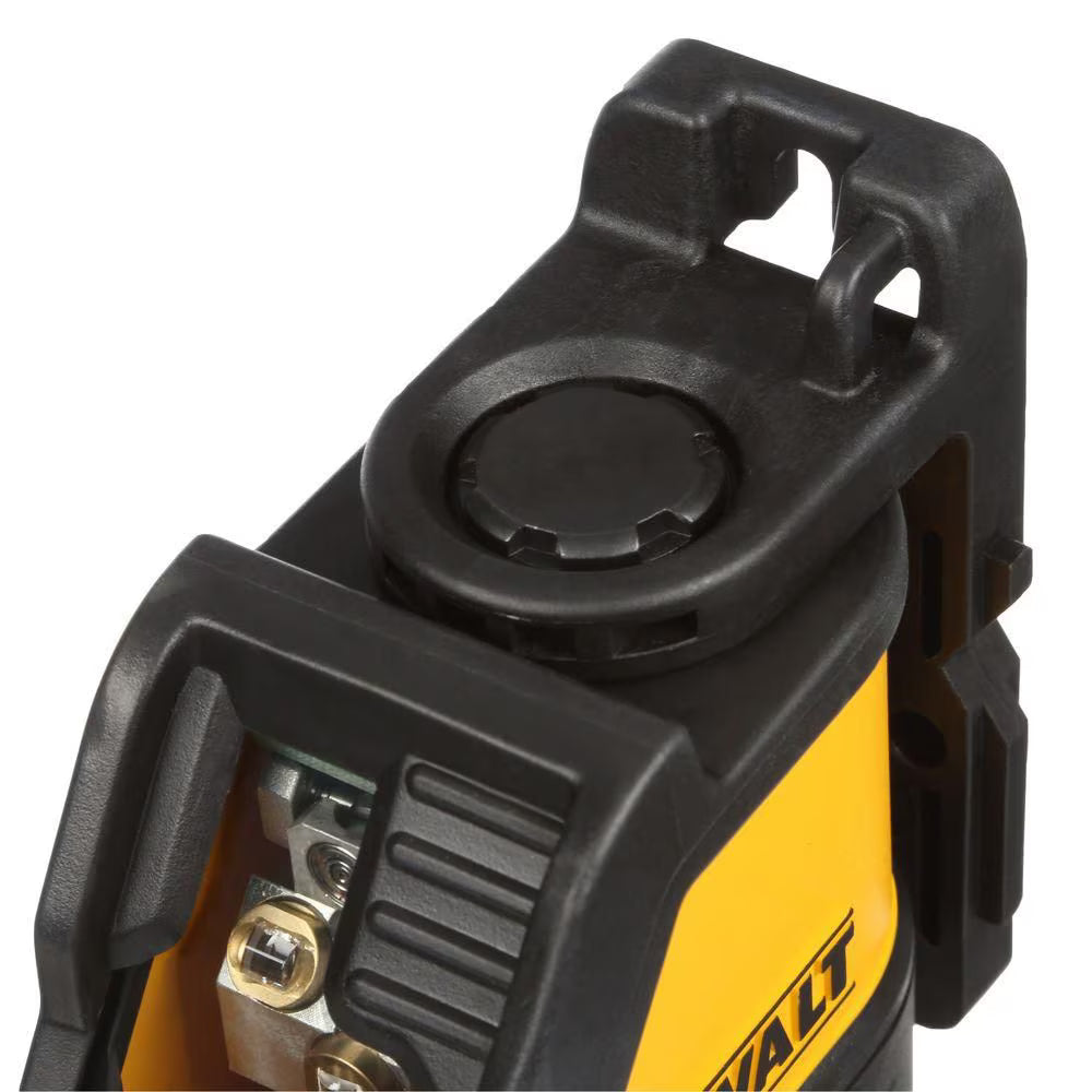 DEWALT DW088K 50/165 ft. Red Self-Leveling Cross Line Laser Level with (3) AA Batteries & Case