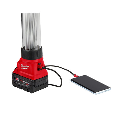 Milwaukee 2363-20 Tool M18 18-Volt Lithium-Ion Cordless 700-Lumen LED Lantern/Flood Light (Tool Only)