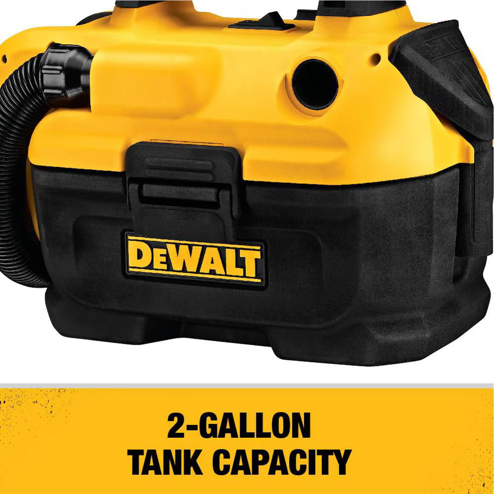 DEWALT DCV580H 2 Gal. Max Cordless Wet/Dry Vacuum without Battery and Charger