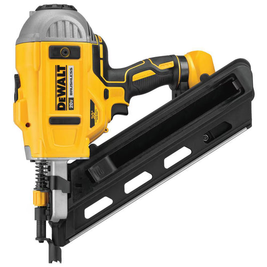 DEWALT DCN692B 20V MAX XR Lithium-Ion Cordless Brushless 2-Speed 30° Paper Collated Framing Nailer (Tool-Only)