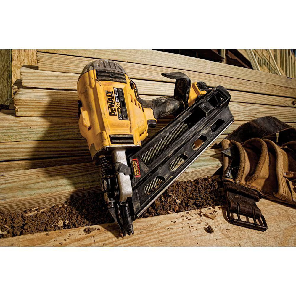 DEWALT DCN692B 20V MAX XR Lithium-Ion Cordless Brushless 2-Speed 30° Paper Collated Framing Nailer (Tool-Only)