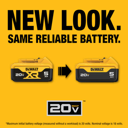 DEWALT DCB205 20-Volt MAX Lithium-Ion 5.0 AH Battery