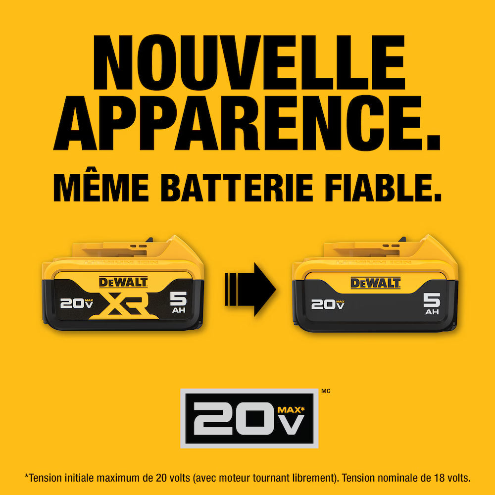 DEWALT DCB205 20-Volt MAX Lithium-Ion 5.0 AH Battery