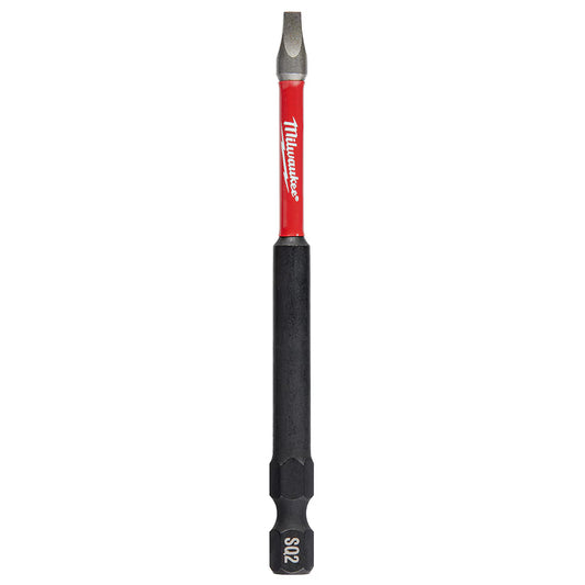 Milwaukee 48-32-4574 Tool SHOCKWAVE Impact Duty 3-1/2 inch Square #2 Alloy Steel Screw Driver Bit (5-Pack)