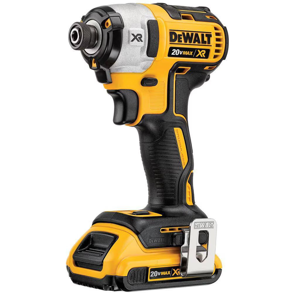 DEWALT DCK299M2 20V MAX XR Lithium-Ion Cordless Brushless Hammer Drill/Impact Combo Kit (2-Tool) with (2) 4Ah Batteries and Charger