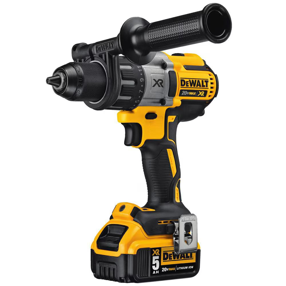 DEWALT DCK299M2 20V MAX XR Lithium-Ion Cordless Brushless Hammer Drill/Impact Combo Kit (2-Tool) with (2) 4Ah Batteries and Charger