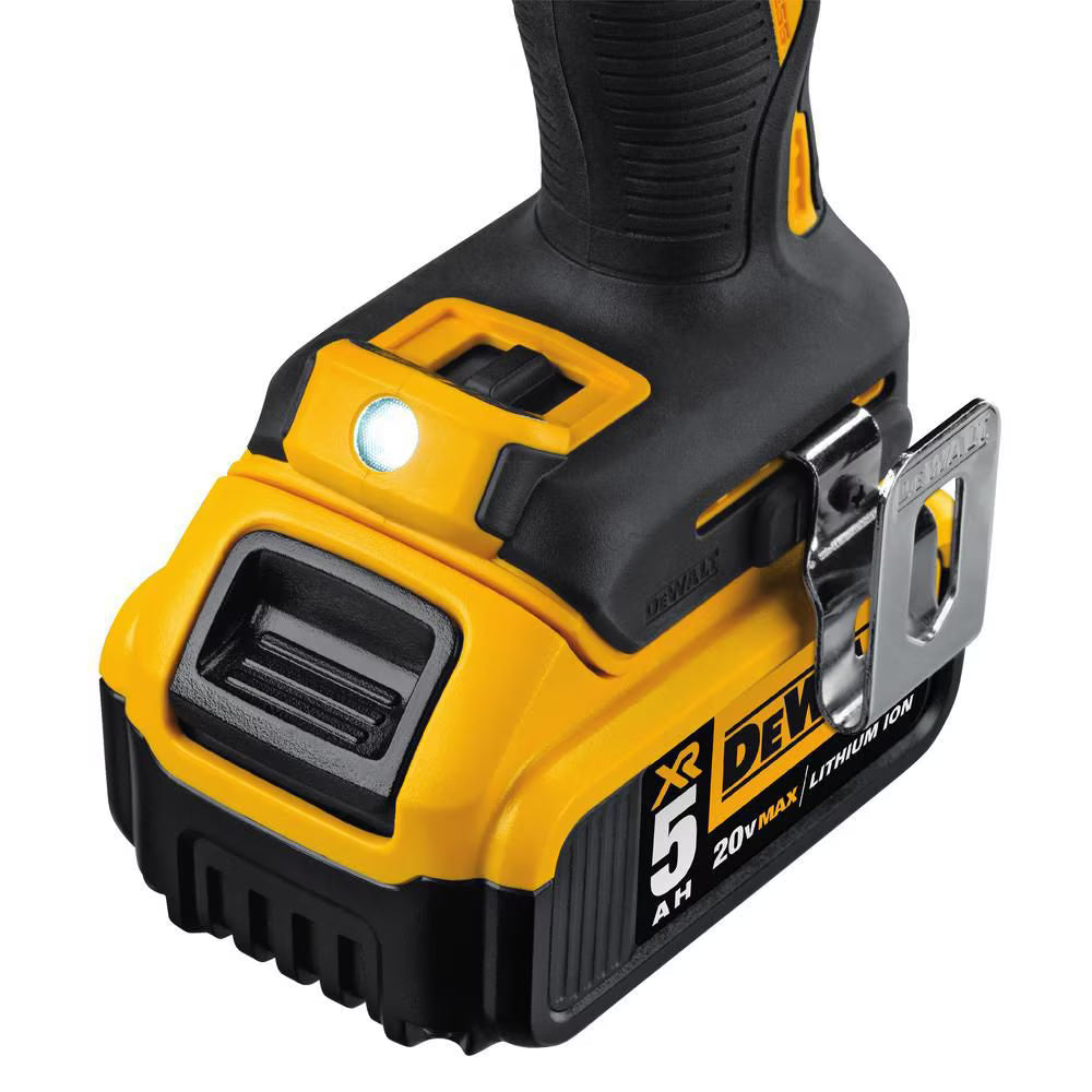 DEWALT DCK299M2 20V MAX XR Lithium-Ion Cordless Brushless Hammer Drill/Impact Combo Kit (2-Tool) with (2) 4Ah Batteries and Charger