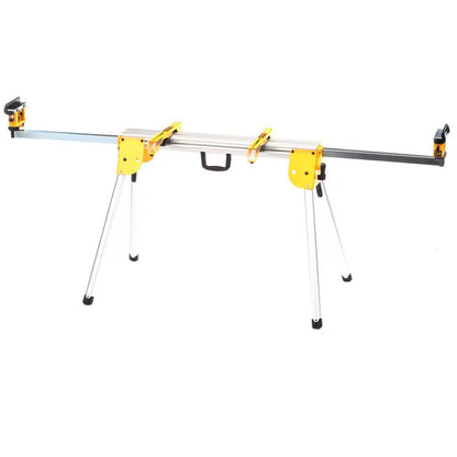 DEWALT DWX724 29.8 lbs. Compact Miter Saw Stand with 500 lbs. Capacity and 10 ft. Outfeed Support