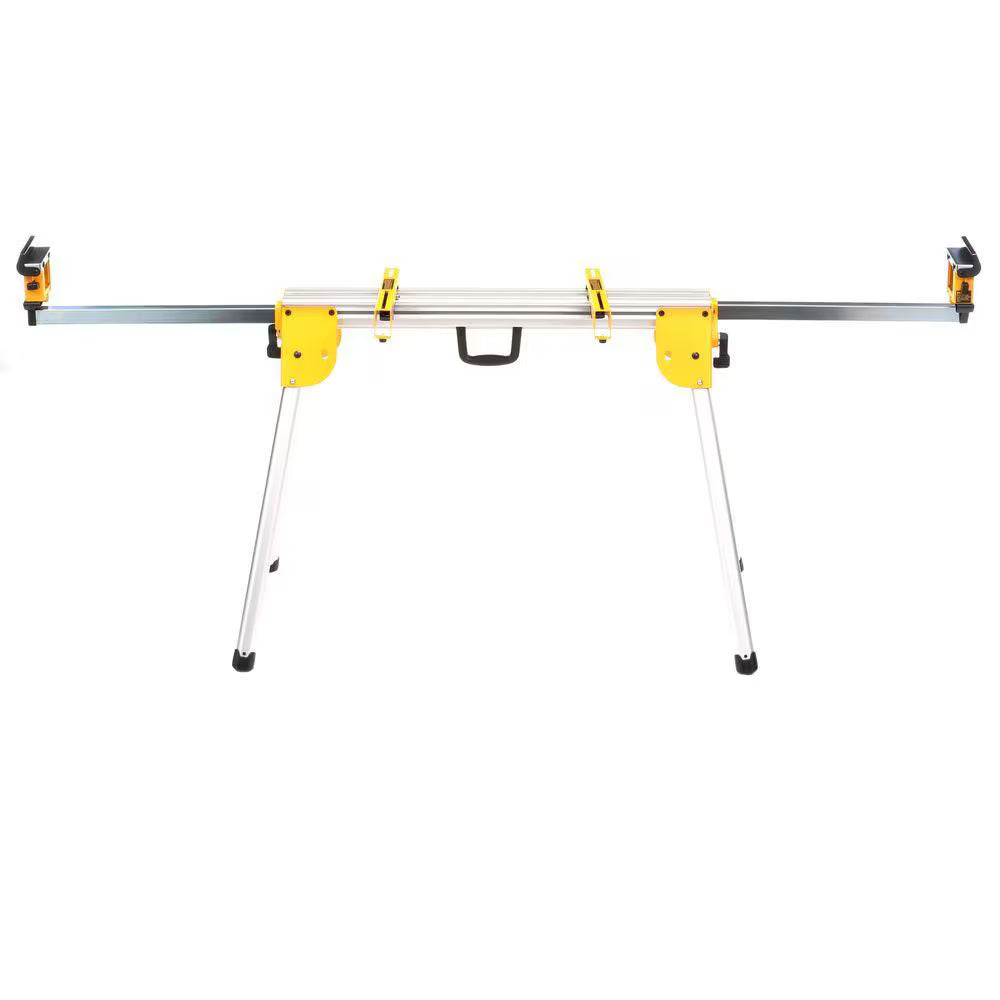 DEWALT DWX724 29.8 lbs. Compact Miter Saw Stand with 500 lbs. Capacity and 10 ft. Outfeed Support