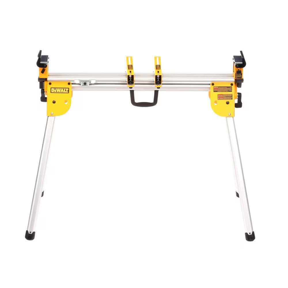 DEWALT DWX724 29.8 lbs. Compact Miter Saw Stand with 500 lbs. Capacity and 10 ft. Outfeed Support
