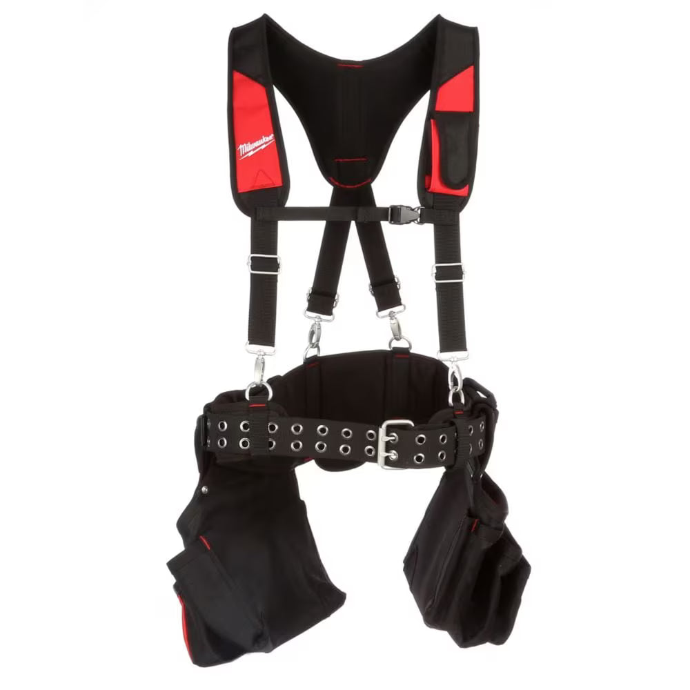 Milwaukee 48-22-8120 Tool Contractor Work Belt with Suspension Rig