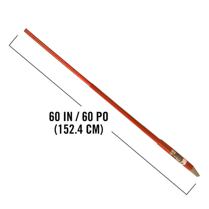 Garant PRO 60-Inch Pinch Point Crowbar – Heavy-Duty Forged Steel Pry Bar