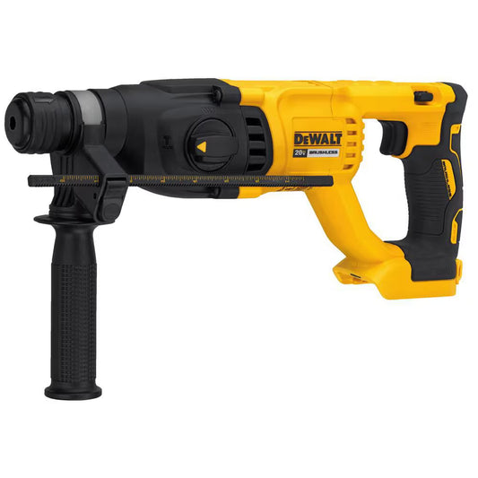 DEWALT DCH133B 20V MAX XR Lithium-Ion Cordless Brushless 1-inch SDS-Plus D-Handle Concrete & Masonry Rotary Hammer (Tool-Only)