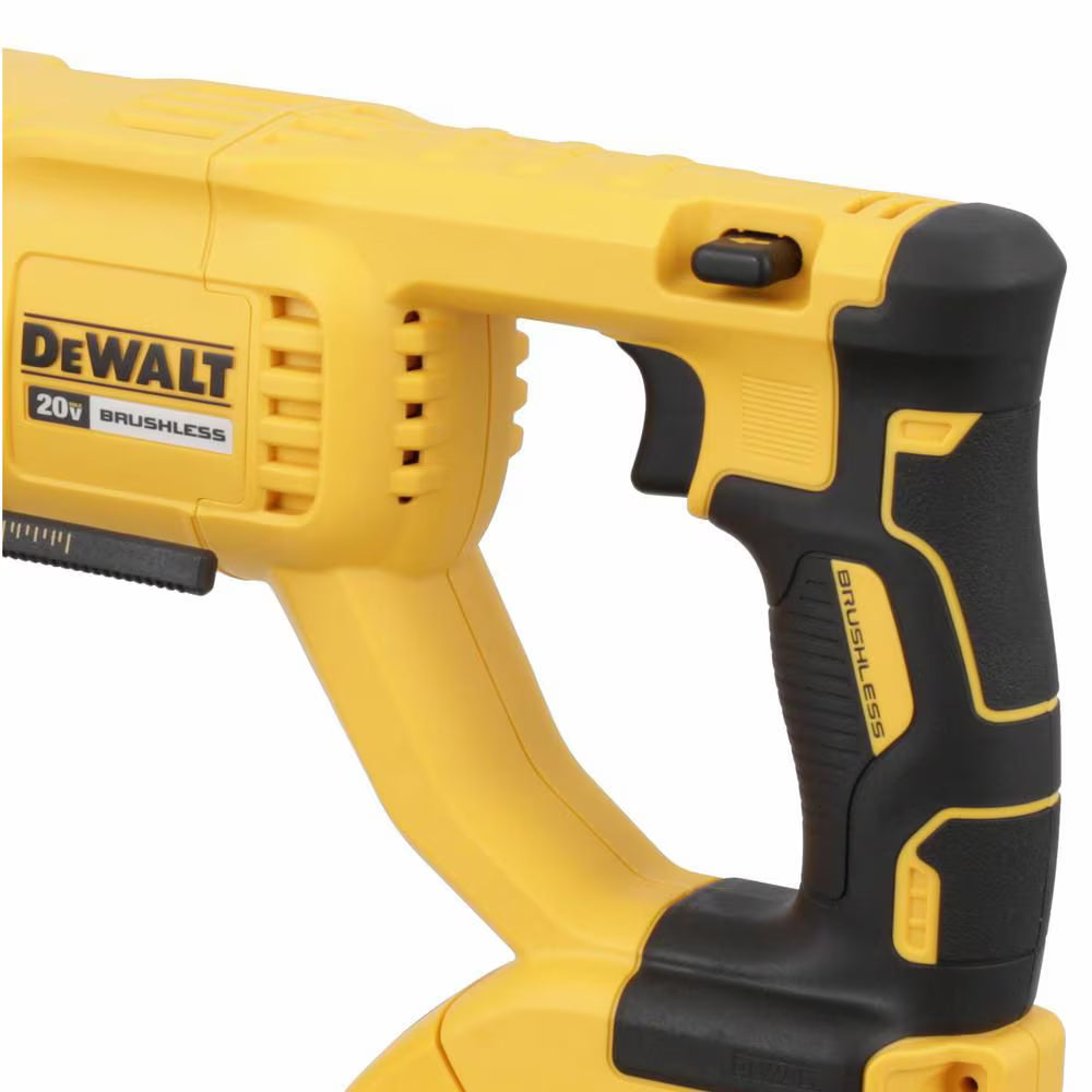 DEWALT DCH133B 20V MAX XR Lithium-Ion Cordless Brushless 1-inch SDS-Plus D-Handle Concrete & Masonry Rotary Hammer (Tool-Only)