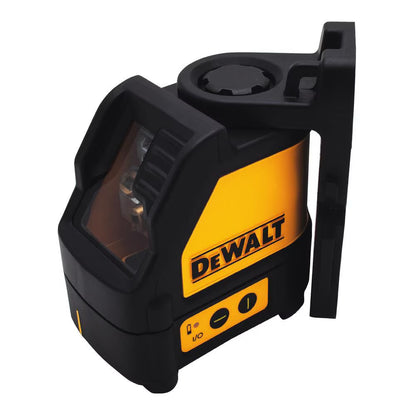 DEWALT DW088CG 100/330 ft. Green Self-Leveling Cross Line Laser Level - with (3) AA Batteries & Case