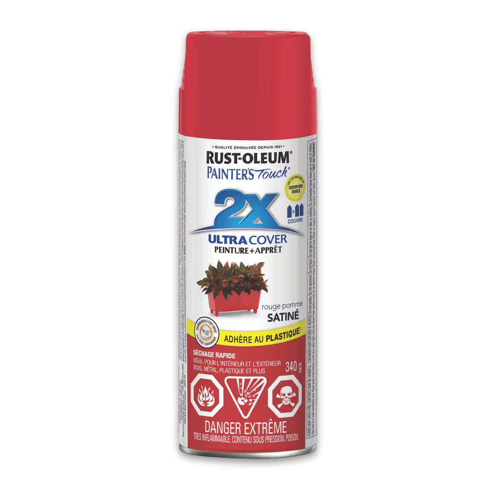 Rust-Oleum Painter's Touch 2X Ultra Cover Satin Seaside Spray Paint | 340 g