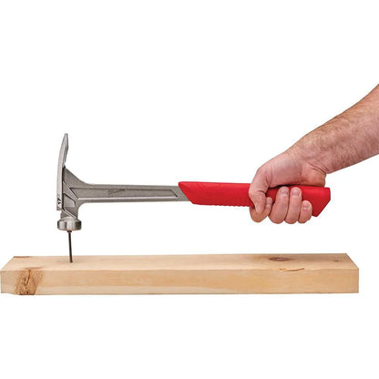 Milwaukee 48-22-9016 Tool 17 oz. Milled Face Framing Hammer