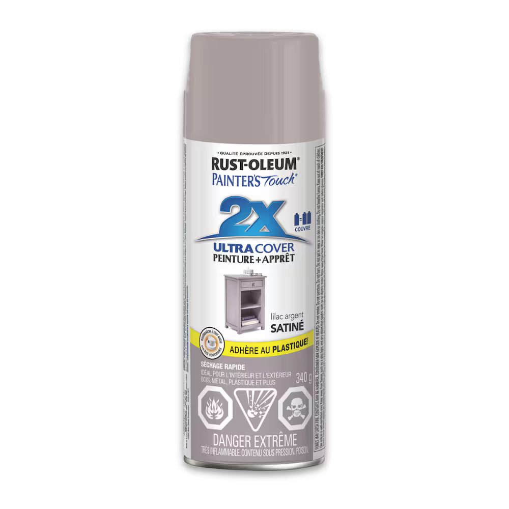Rust-Oleum Painter's Touch 2X Ultra Cover Satin Seaside Spray Paint | 340 g