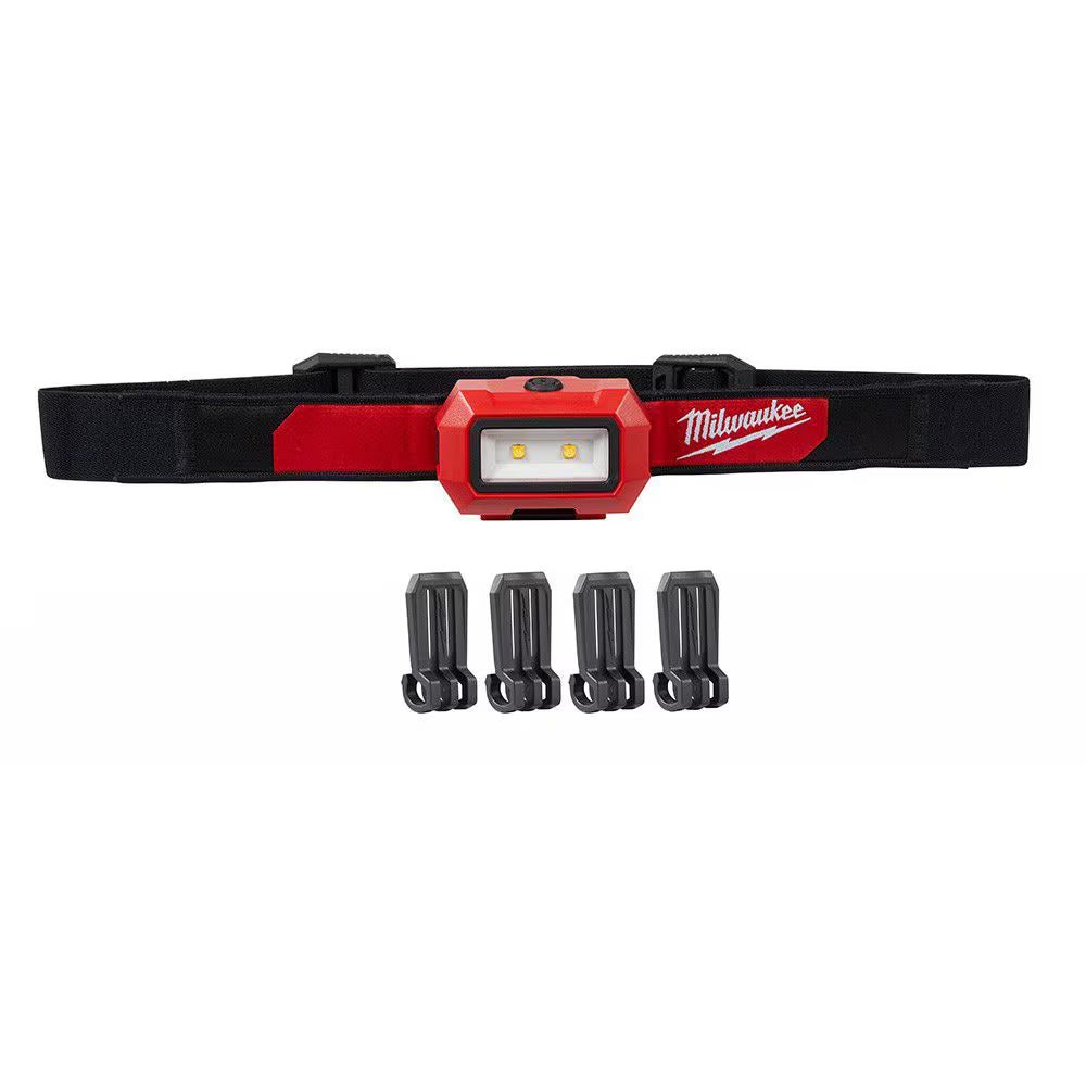 Milwaukee 2103 Tool 350-Lumen TRUEVIEW LED Alkaline Flood Headlamp