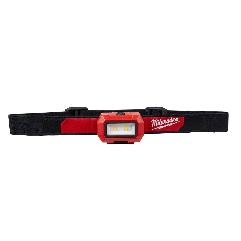 Milwaukee 2103 Tool 350-Lumen TRUEVIEW LED Alkaline Flood Headlamp