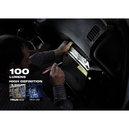 Milwaukee 2105 Tool 100 Lumens Aluminum Pen Light with Clip