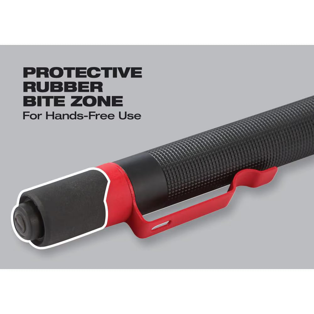 Milwaukee 2105 Tool 100 Lumens Aluminum Pen Light with Clip
