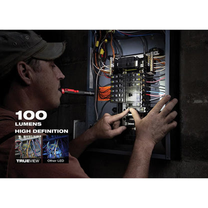 Milwaukee 2105 Tool 100 Lumens Aluminum Pen Light with Clip